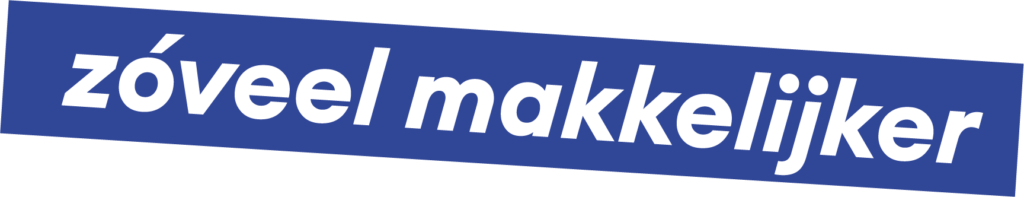 zoveel makkelijker element donker blauw